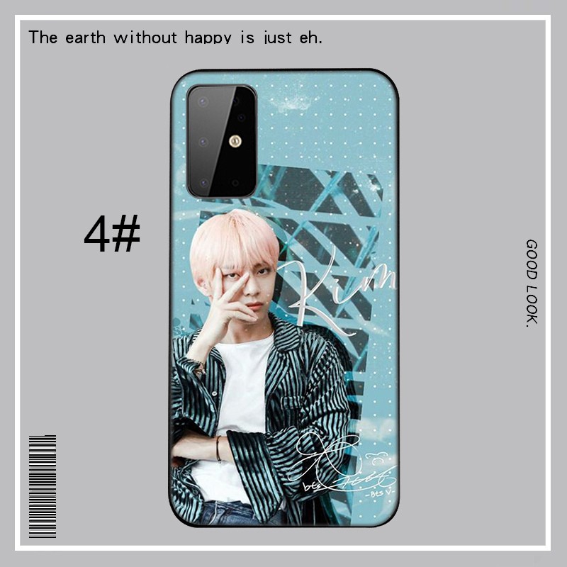 Samsung Galaxy S10 S9 S8 Plus S6 S7 Edge S10+ S9+ S8+ Casing phone Soft Case LU53 Kim Tae Hyung Bts