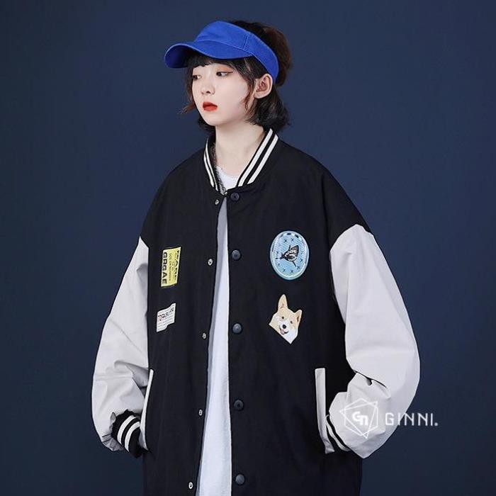 Áo Khoác BOMBER Dù DOGE Unisex  - GinniShop (Ảnh Thật) | BigBuy360 - bigbuy360.vn