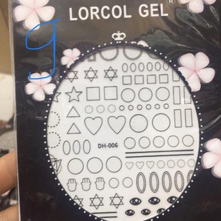 Sticker Dán Móng Hình Mèo, Trăng Sao, Vân Đá, .....