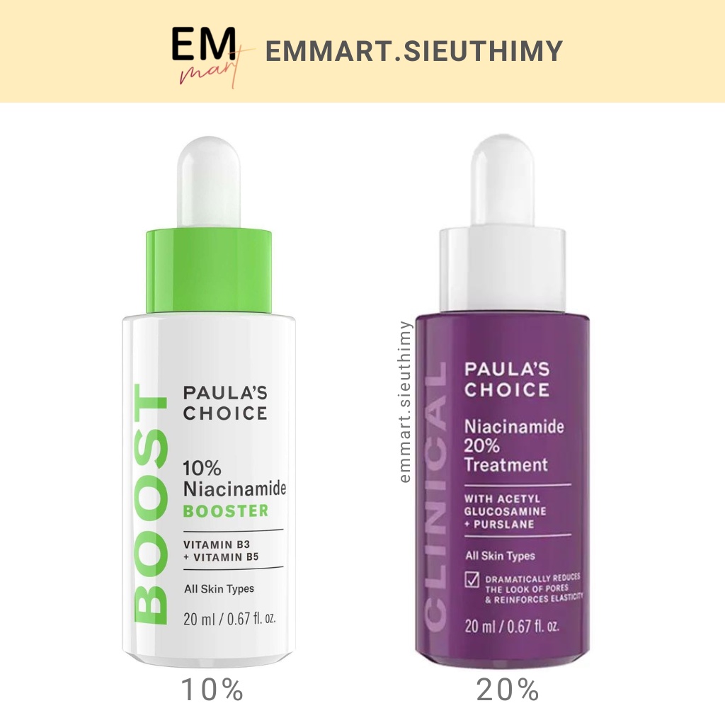 Tinh Chất Se Khít Lỗ Chân Lông Paula's Choice Niacinamide Treatment 20ml