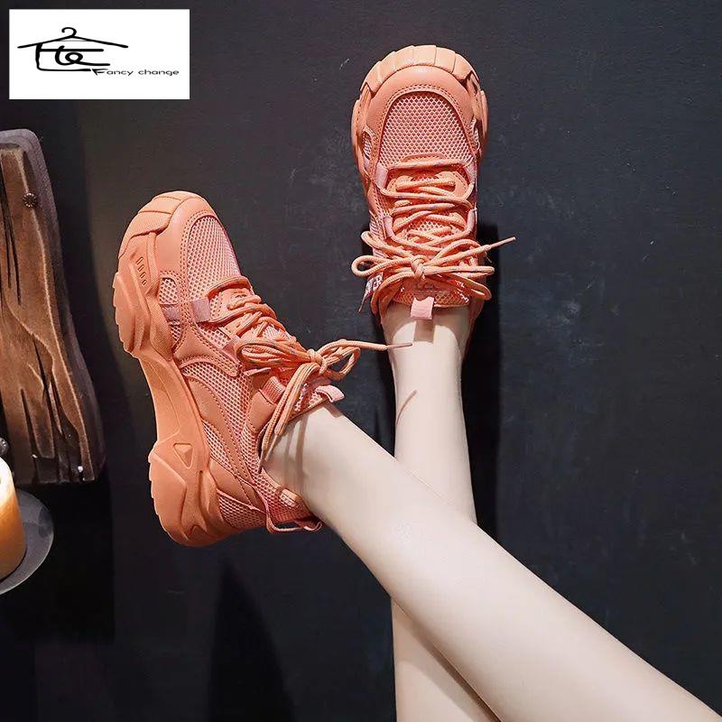 Giày Thể Thao Thời Trang Mùa Thu Phong Cách Hàn Quốc Cho Nữ