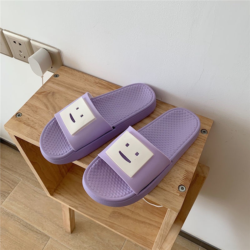 Dép sandal đế dày không trượt thời trang mùa hè cho nữ