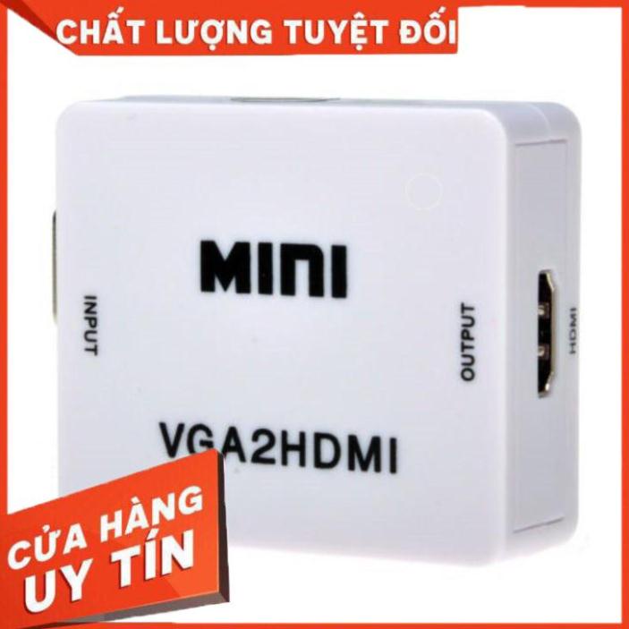 [FreeShip Toàn Quốc] Box Chuyển VGA Sang HDMI HD Mini