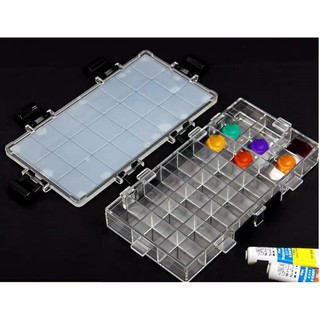 Khay đựng hoa, bột, đá phụ kiện nail loại cao cấp (24/36 ô)