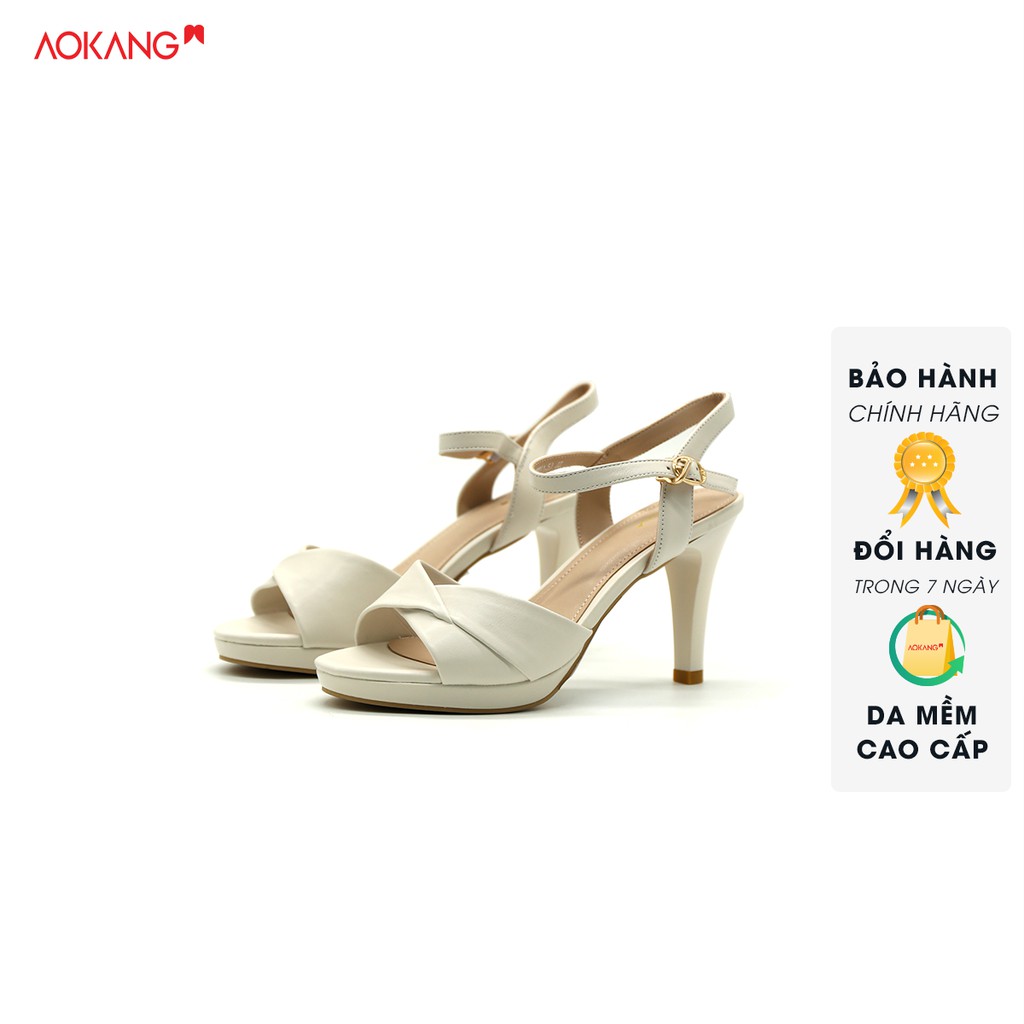 Sandals cao gót nữ Aokang 1212811005