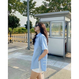 Set áo sơ mi xẻ nút