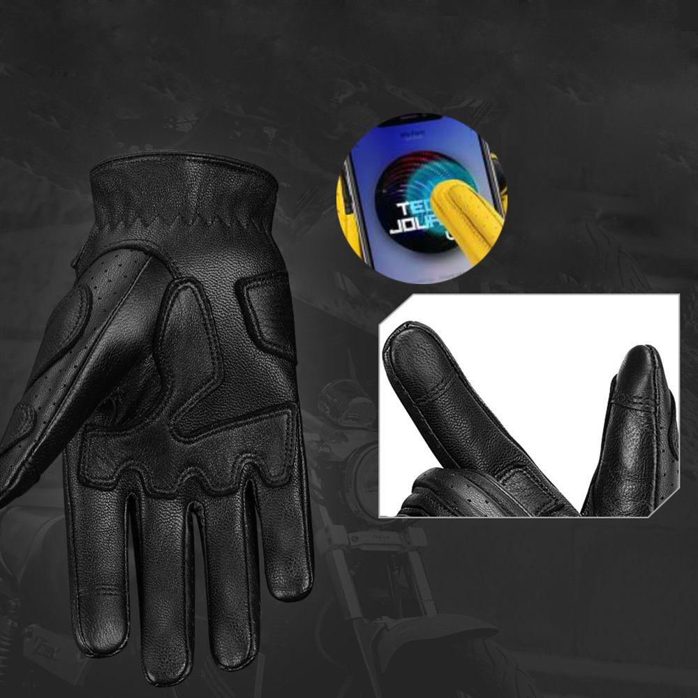 Găng Tay Lái Xe Đạp Leo Núi Chống Trượt Thoáng Khí Chống Mài Mòn Có Thể Chạm Màn Hình Cảm Ứng