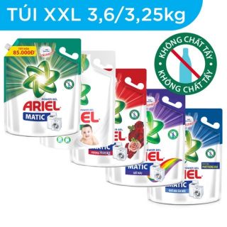 Nước giặt ariel matic cửa ngang 3,25kg/ 3,5kg