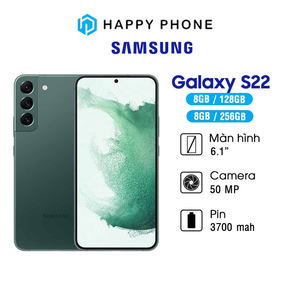 Điện thoại Samsung Galaxy S22 - Hàng Chính Hãng, Mới 100%, Nguyên seal