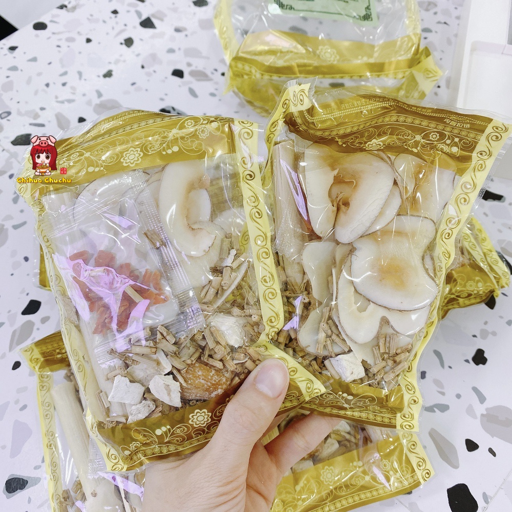 Gói nấu nước mát mía lau dừa biển - 1 túi 8 gói nhỏ
