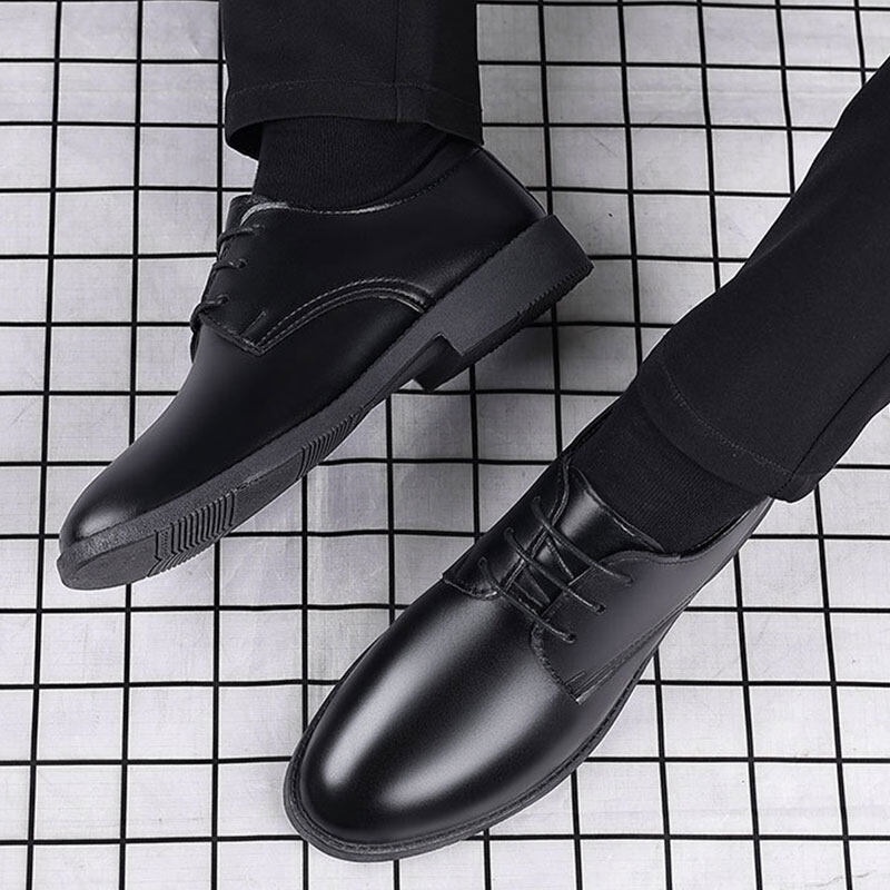 Giày Da Thắt Dây Phong Cách Anh Quốc Lịch Lãm Cho Nam