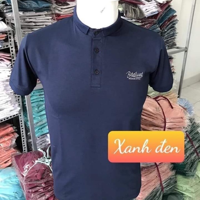 Áo thun nam cổ trụ