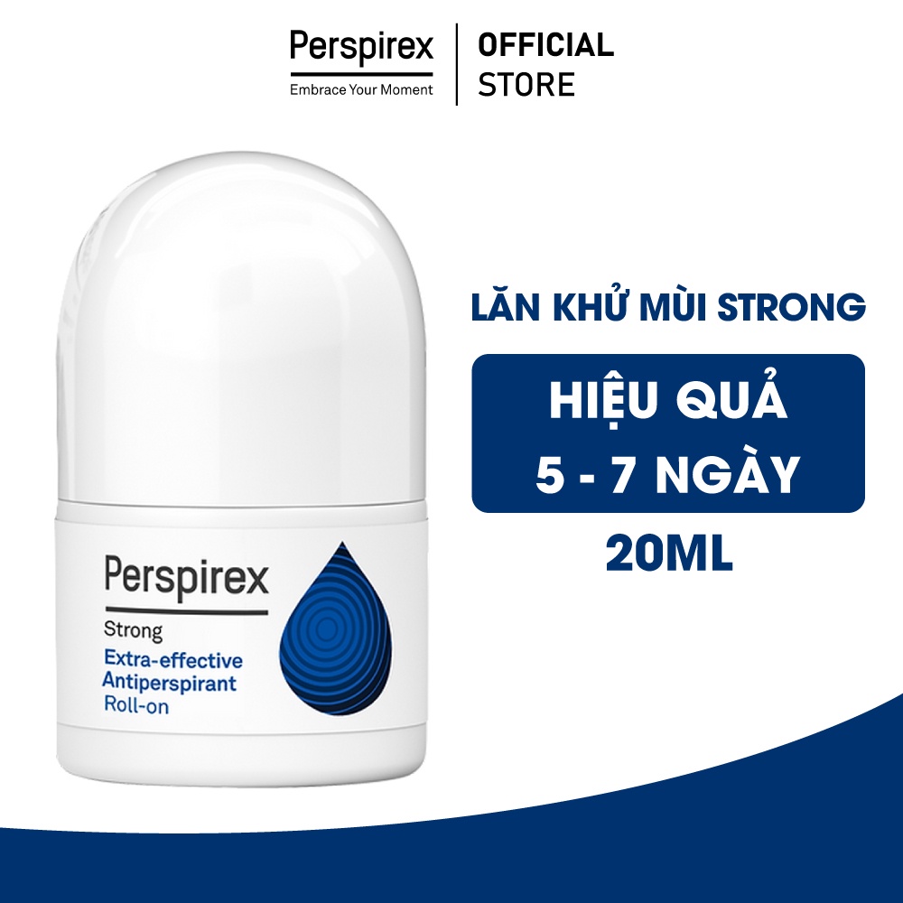 Combo Lăn Khử Mùi Perspirex Original 20ml Và Perspirex Strong 20ml Từ Vừa Đến Nặng