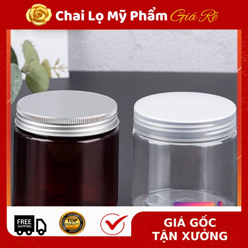 Hủ Đựng Kem ❤ Hũ nhựa pet 250g chiết mỹ phẩm , Hũ đựng kem , chai lọ chiết mỹ phẩm , phụ kiện du lịch