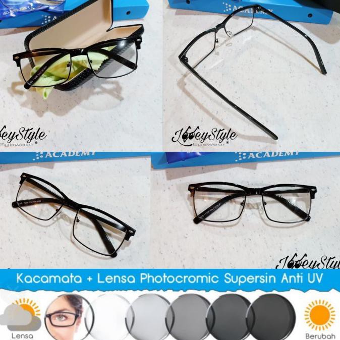 (Hàng Có Sẵn) Mắt Kính (Frame + Lens) UV Model Câu Lạc Bộ Màu Xám Mẫu Cơ Bản Giới Hạn (Code 1|Mã Code