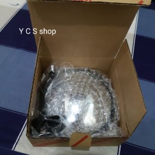 Kính gương hậu tròn lồi TO gắn được xe máy và xe tải(1cái)