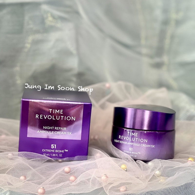 Kem Dưỡng Da Ban Đêm Missha Time Revolution Night Repair Probio Ampoule Cream 5X