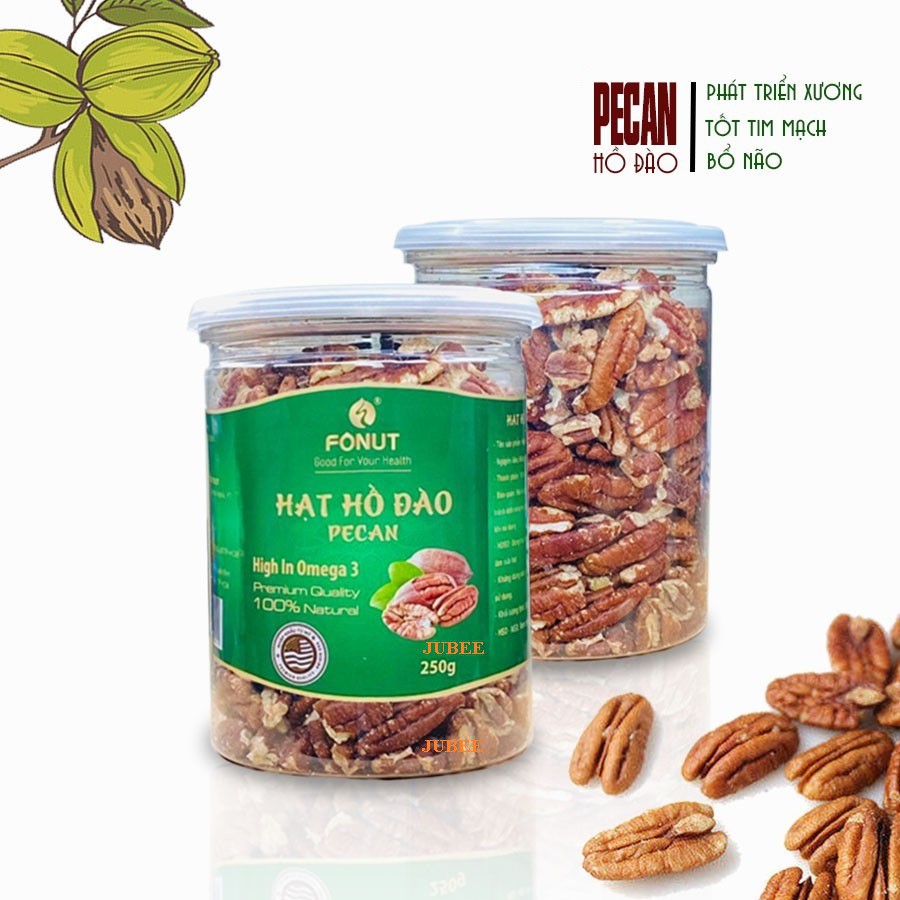 Nhân Hạt Hồ Đào NK Mỹ giòn ngọt bùi không bị hôi dầu(250gram) – đóng gói Việt Nam