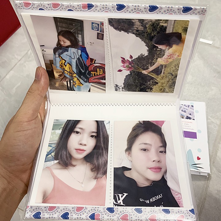 Album + 57ảnh 7x10cm đi kèm