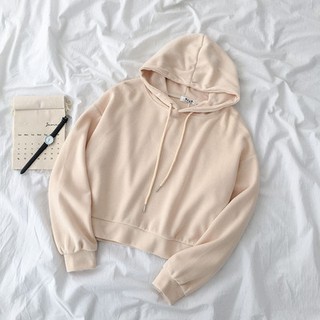 Áo hoodie nỉ trơn basic