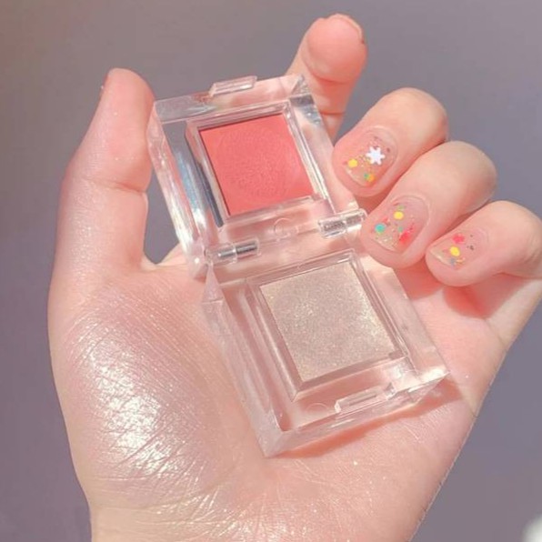 [Hàng mới về] Phấn má hồng có thể dùng làm bắt sáng chống nước lâu trôi xinh xắn | BigBuy360 - bigbuy360.vn