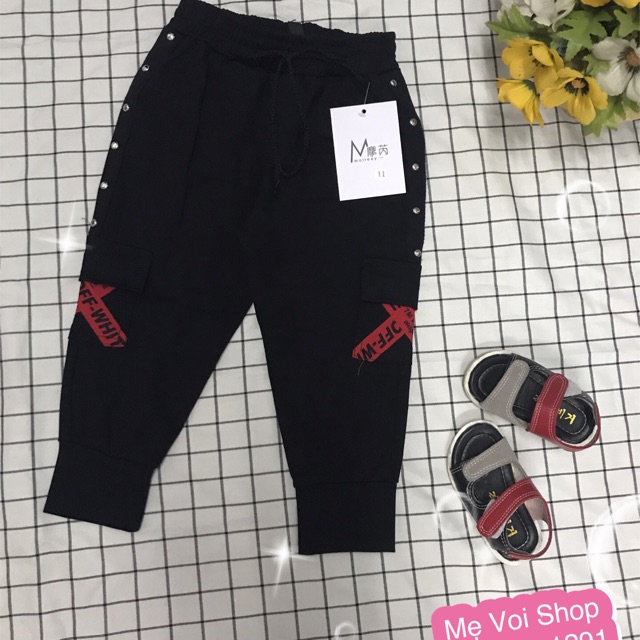 Quần jogger bé trai