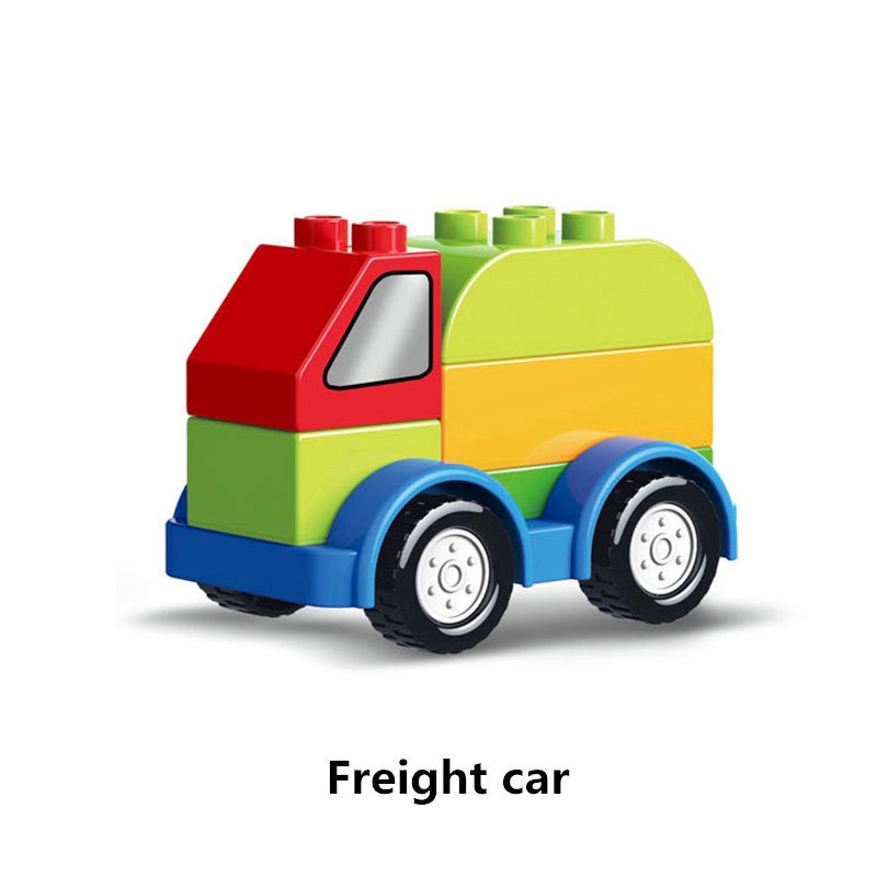 Bộ đồ chơi mô hình xe GOROCK độc đáo cho bé làm quà sinh nhật Tương thích với Duplo