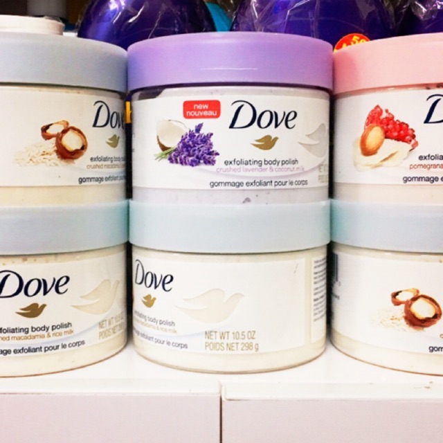 TẨY DA CHẾT DOVE TOÀN THÂN:
