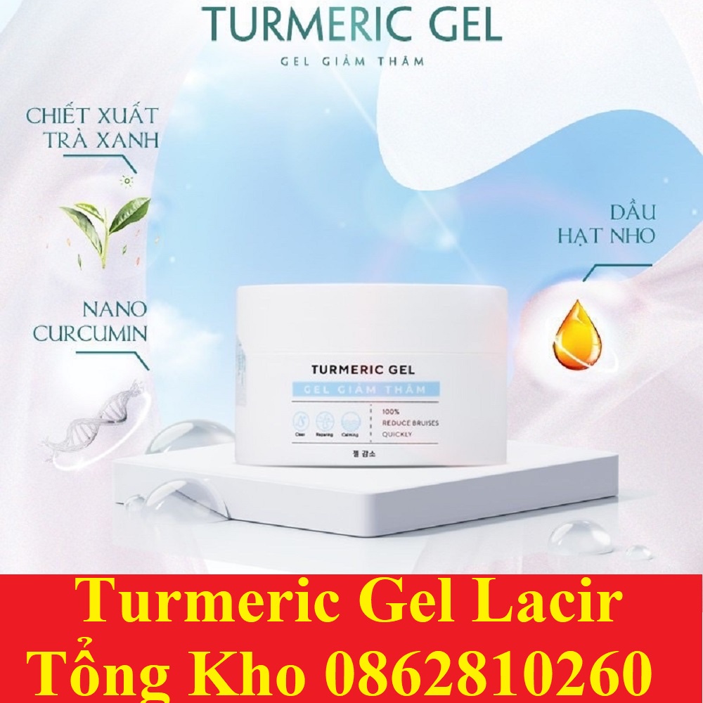 Gel nghệ giảm thâm turmeric gel Lamer Dr Lacir chính hãng drlacir