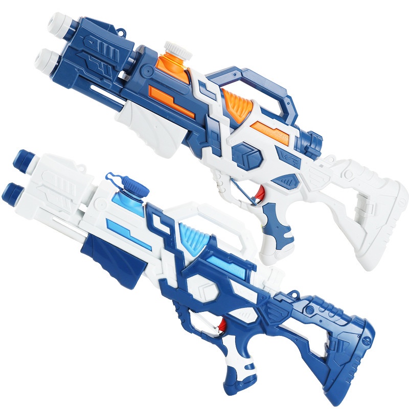 Súng Bắn Nước 2 Nòng, Súng Nước 2 Vòi Áp Lực Loại To Bắn Xa kích thước lớn RedTech