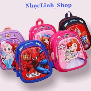 Ba Lô Hoạt Hình 3D Cho Bé Mẫu Giáo Mầm Non
