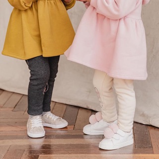 Quần legging nỉ bé gái
