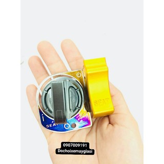 Set 3 Món Cho Khóa Smartkey (Núm Vặn + Nút seat + Dán ổ khóa )
