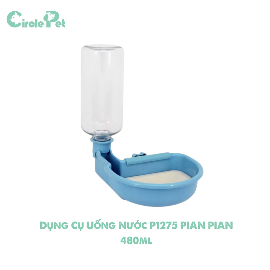 Dụng Cụ Uống Nước Chống Tràn Cho Thú Cưng 480ml P1275 PIAN PIAN - Circle Pet