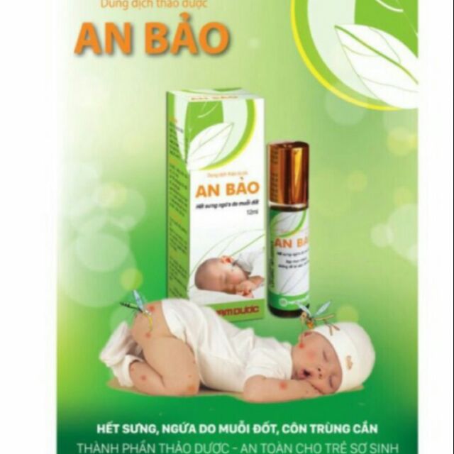 An Bảo - lăn muỗi đốt côn trùng cắn