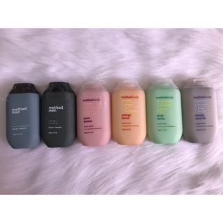 👉1—Sửa tắm Method Men Body Wash Sea and Surf Trial Size 3.4 fl (mỹ)