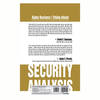Sách Phân Tích Chứng Khoán (Security Analysis): Tấm Bản Đồ Chỉ Đường Của Warren Buffett (Alpha Books)