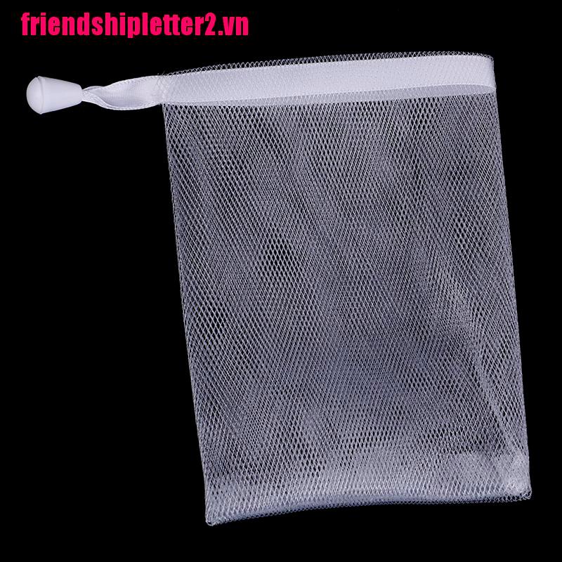 [Hàng mới về] Túi lưới nylon tẩy tế bào chết tiện dụng