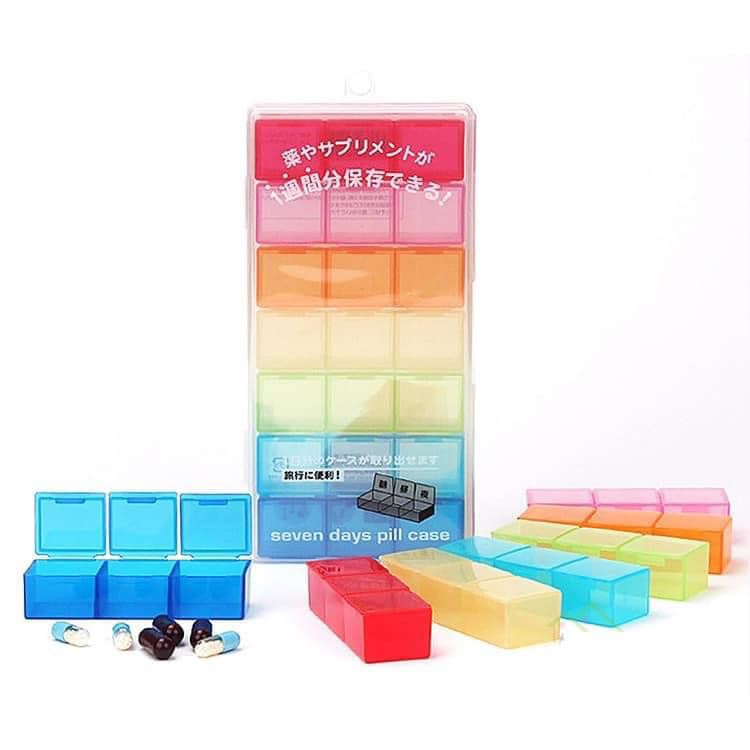 Hộp đựng thuốc 7 ngày Yamada Nhật Bản
