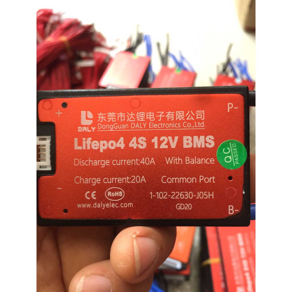 Mạch bảo vệ pin lithium  LifePO4 4S 12V 15A 20A 30A 40A 50A