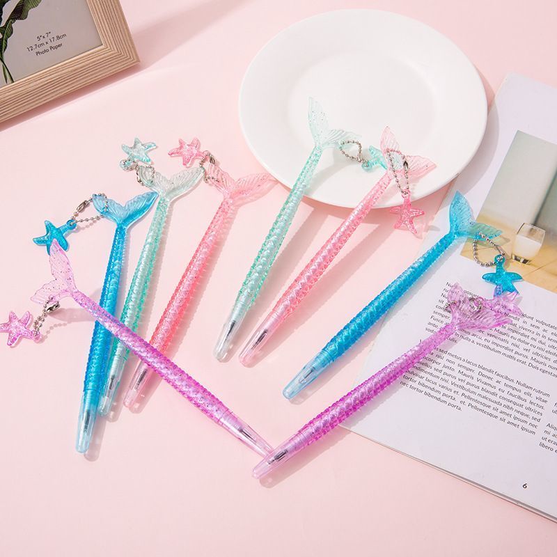 1 Bút Mực Gel Hình Đuôi Cá Dễ Thương
