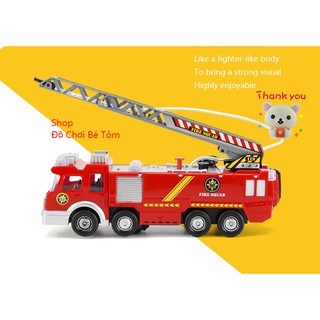 XE CỨU HỎA PHUN NƯỚC