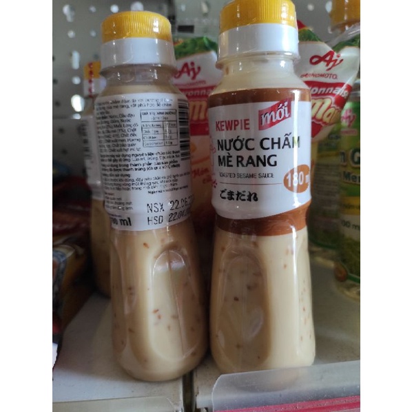 Nước chấm mè rang Kewpie chai 180ml