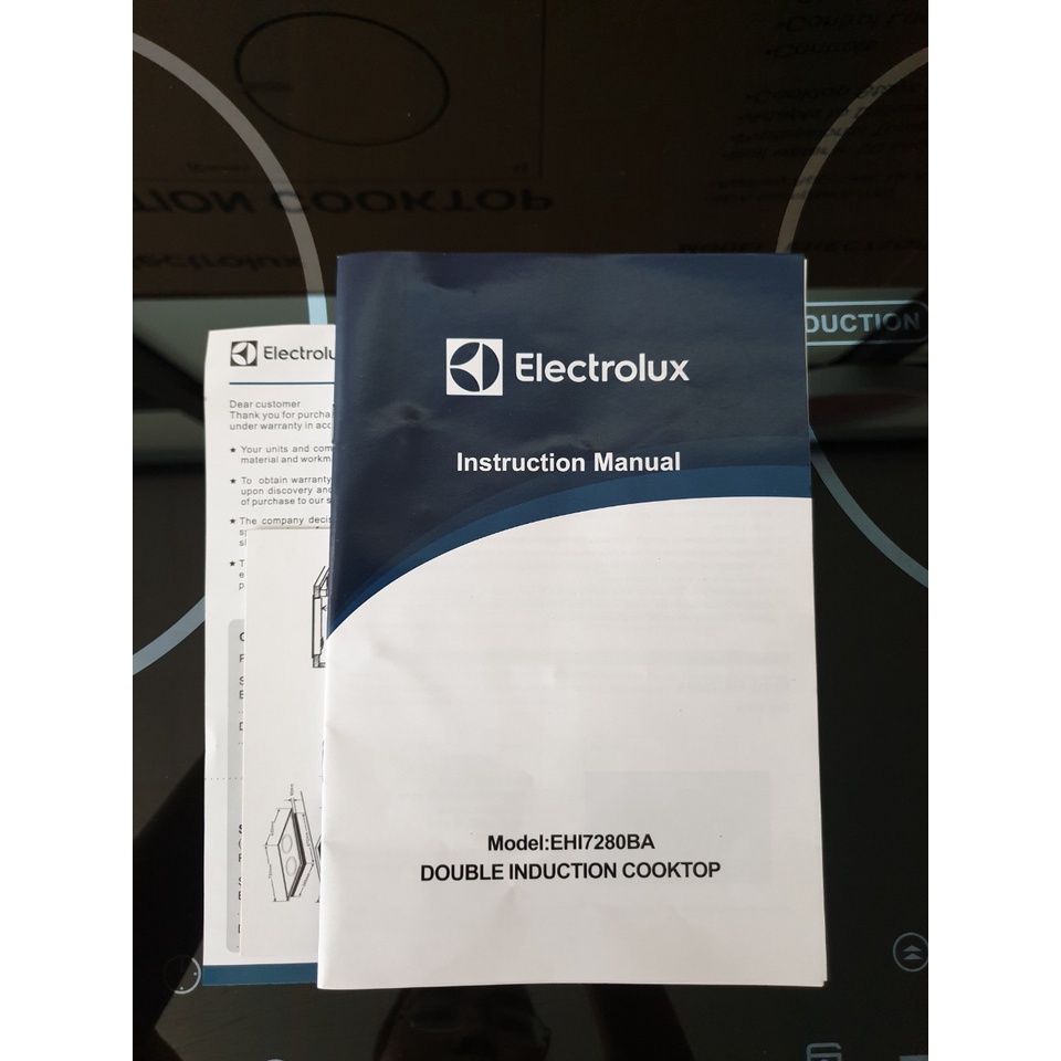 Bếp Từ Đôi Electrolux EHEC73GS/ EHI7280BA Âm Kính