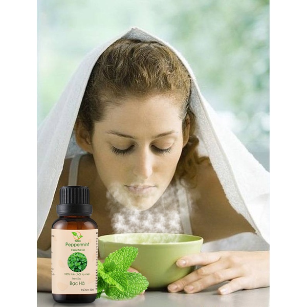Tinh dầu Bạc Hà nguyên chất TAMAS 10ml, tinh dầu xông phòng khử mùi, đuổi muỗi và côn trùng hiệu quả,an toàn cho trẻ nhỏ