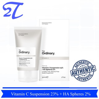 Kem dưỡng sáng da Vitamin C Suspension 23% + HA Spheres 2% The Ordinary 30ml