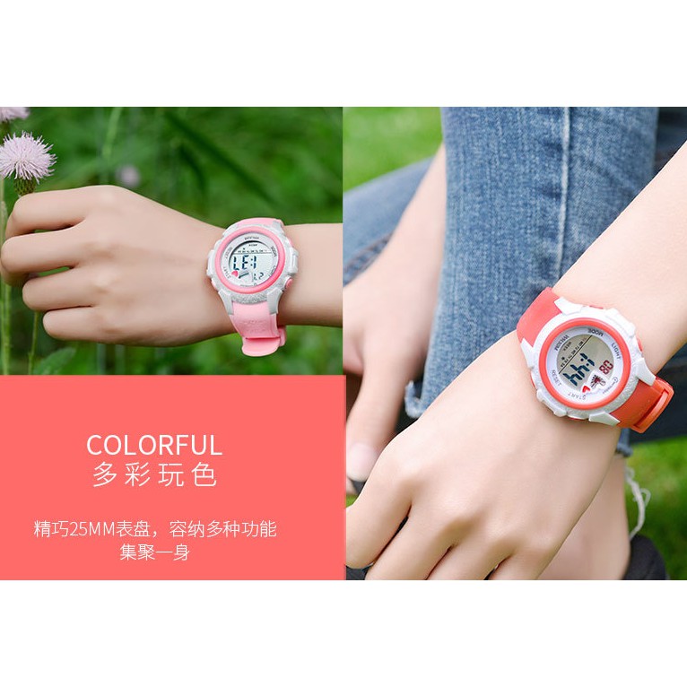 Đồng hồ điện tử trẻ em Ming Rui cute đa chức năng phát sáng | BigBuy360 - bigbuy360.vn