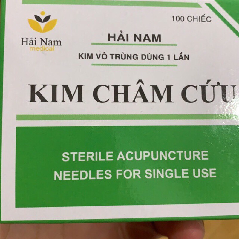 Kim châm cứu Hải Nam đốt mụn ruồi mụn thịt, một hộp 100 chiếc