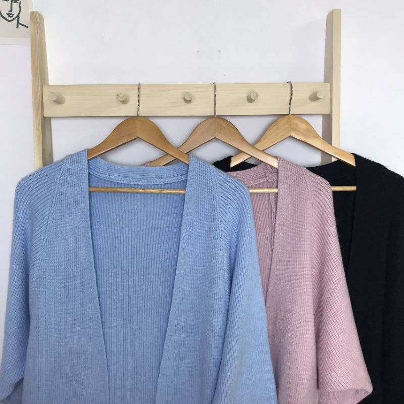 Áo Cardigan Oversize dáng dài