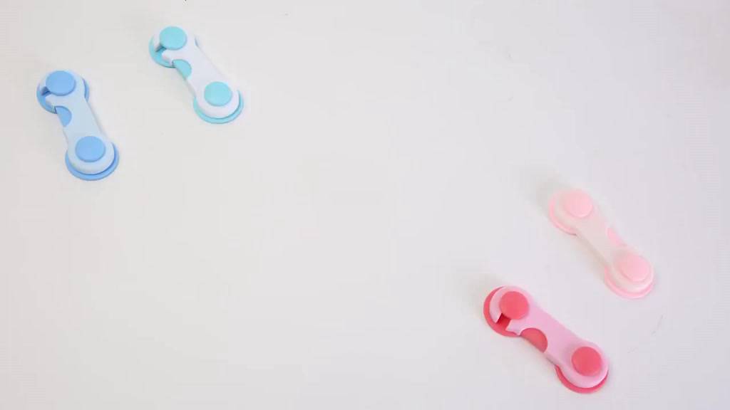 Khóa tủ lạnh, móc khóa ngăn kéo an toàn cho bé, chốt tủ đồ chất liệu nhựa ABS cao cấp | BigBuy360 - bigbuy360.vn